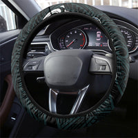 New Zealand Kotiate Weapon Steering Wheel Cover Aotearoa Mango Paua Shell Maori Pattern