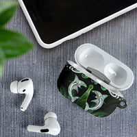 New Zealand Mere Pounamu Weapon AirPods Case Aotearoa Mango Paua Shell Maori Pattern