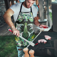 New Zealand Mere Pounamu Weapon Apron Aotearoa Mango Paua Shell Maori Pattern