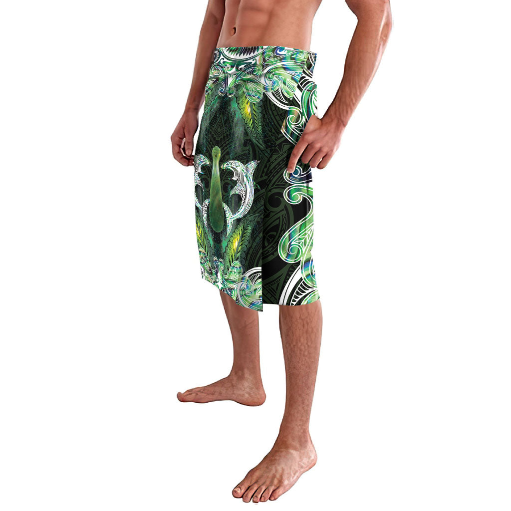 New Zealand Mere Pounamu Weapon Lavalava Aotearoa Mango Paua Shell Maori Pattern