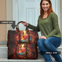 New Zealand Kea Bird Matariki Personalised Travel Bag Silver Fern Maori Pattern LT22 - Polynesian Pride