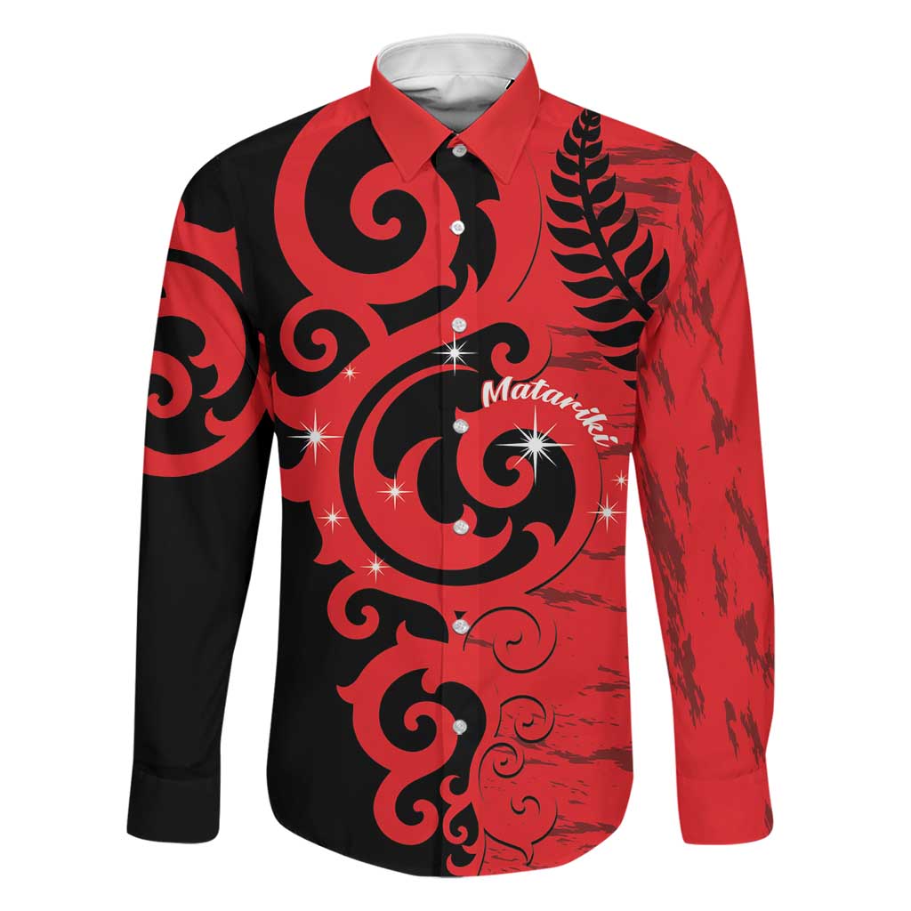 New Zealand Matariki Family Matching Mermaid Dress and Hawaiian Shirt Maori New Year Koru Pattern