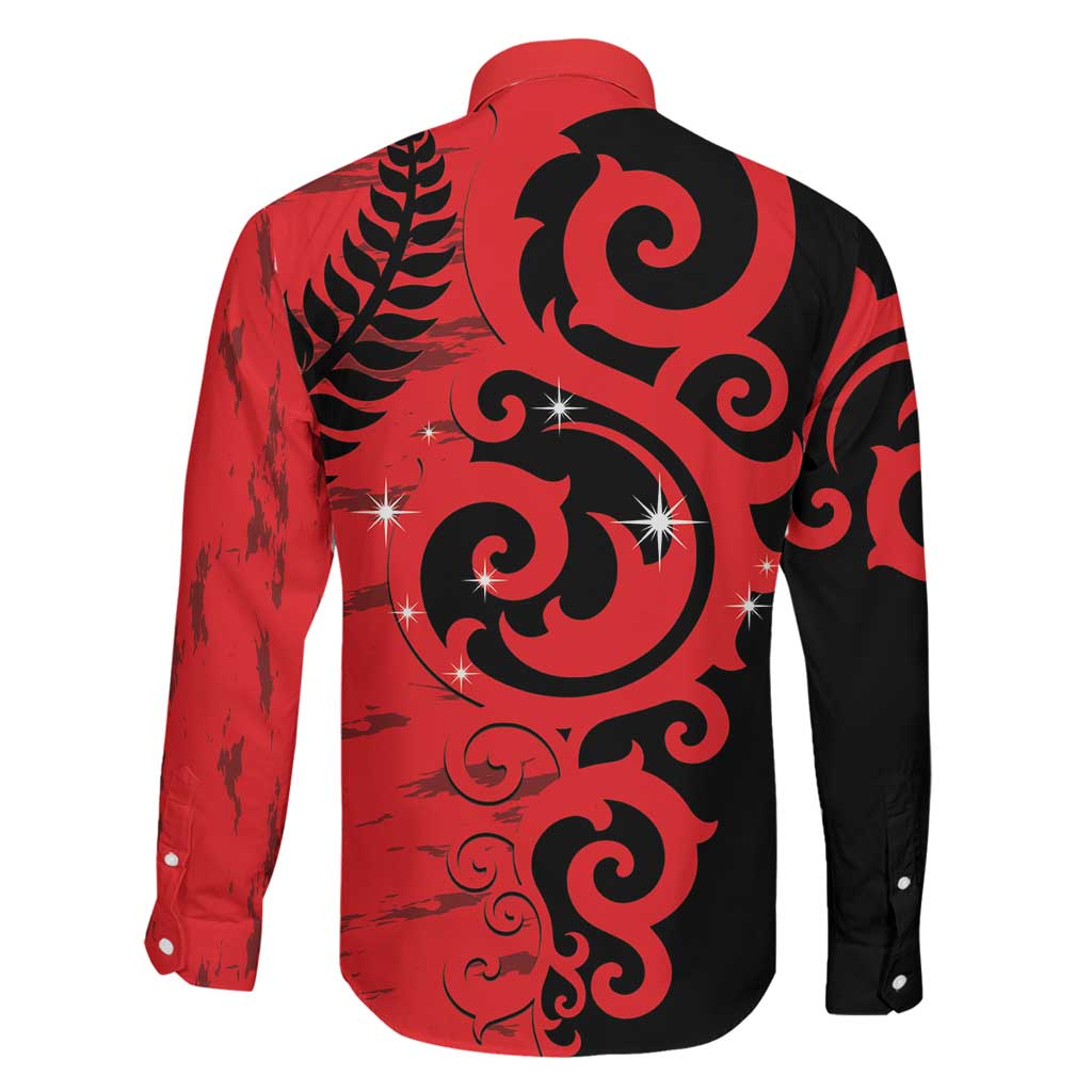 New Zealand Matariki Family Matching Mermaid Dress and Hawaiian Shirt Maori New Year Koru Pattern