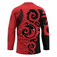 New Zealand Matariki Hockey Jersey Maori New Year Koru Pattern