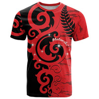 New Zealand Matariki T Shirt Maori New Year Koru Pattern