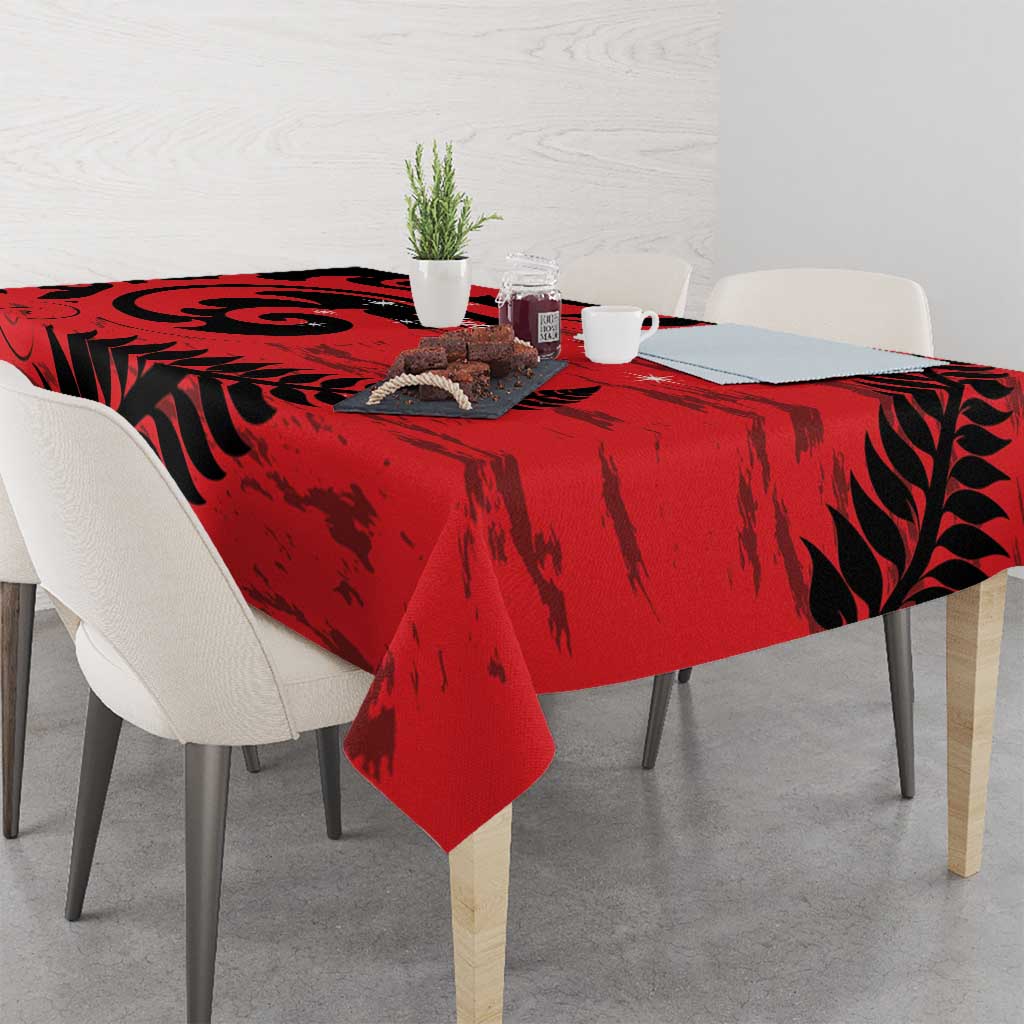 New Zealand Matariki Tablecloth Maori New Year Koru Pattern