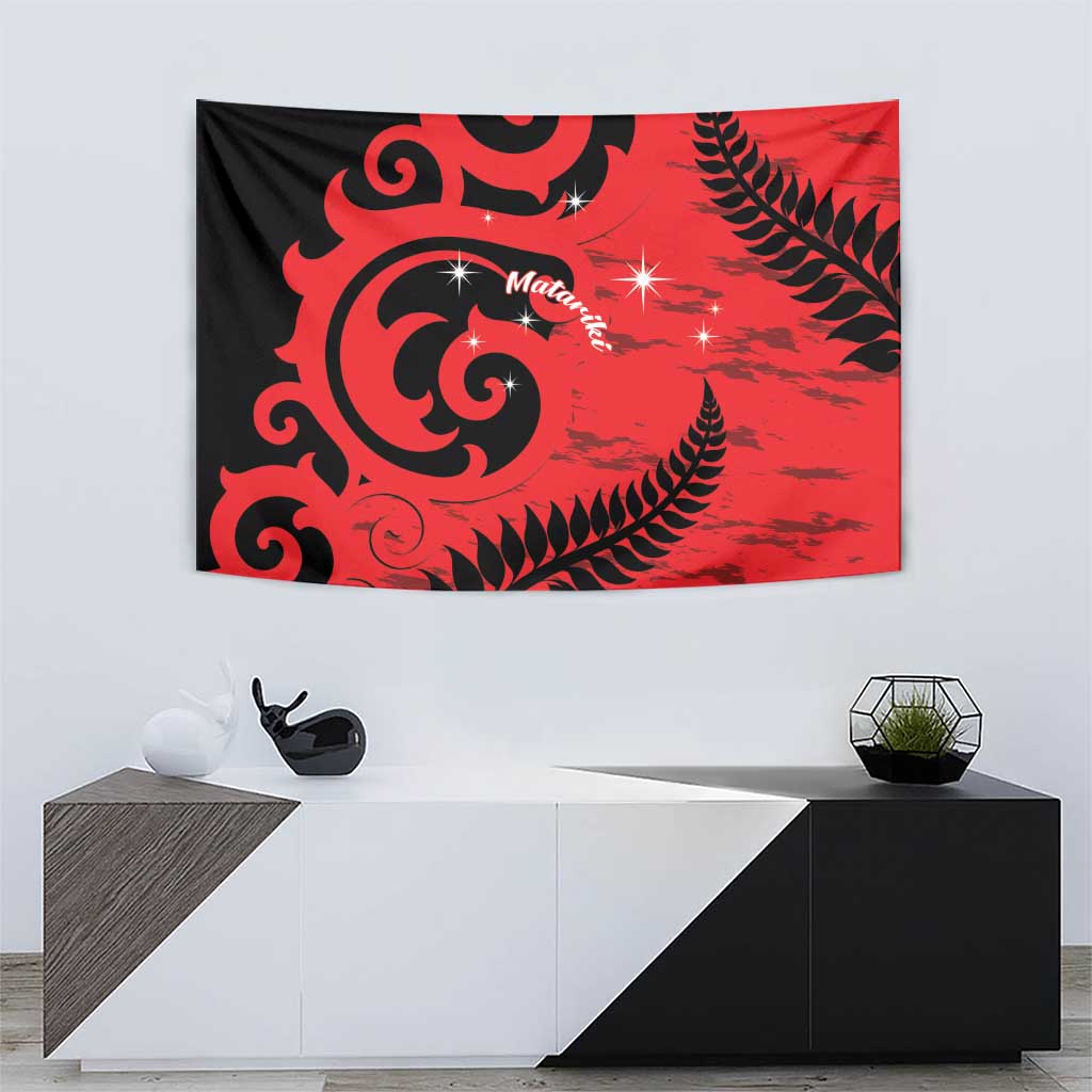 New Zealand Matariki Tapestry Maori New Year Koru Pattern