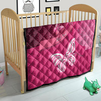 New Zealand Breast Cancer Awareness Quilt Pink Ribbon Butterfly Maori Pattern LT22 - Polynesian Pride