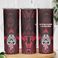 New Zealand Maori Language Week Skinny Tumbler Te Wiki O Te Reo Maori Hei Tiki LT22 - Polynesian Pride
