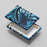 New Zealand Matariki Canvas Wall Art Maori Humpback Whale Galaxy LT22 - Polynesian Pride