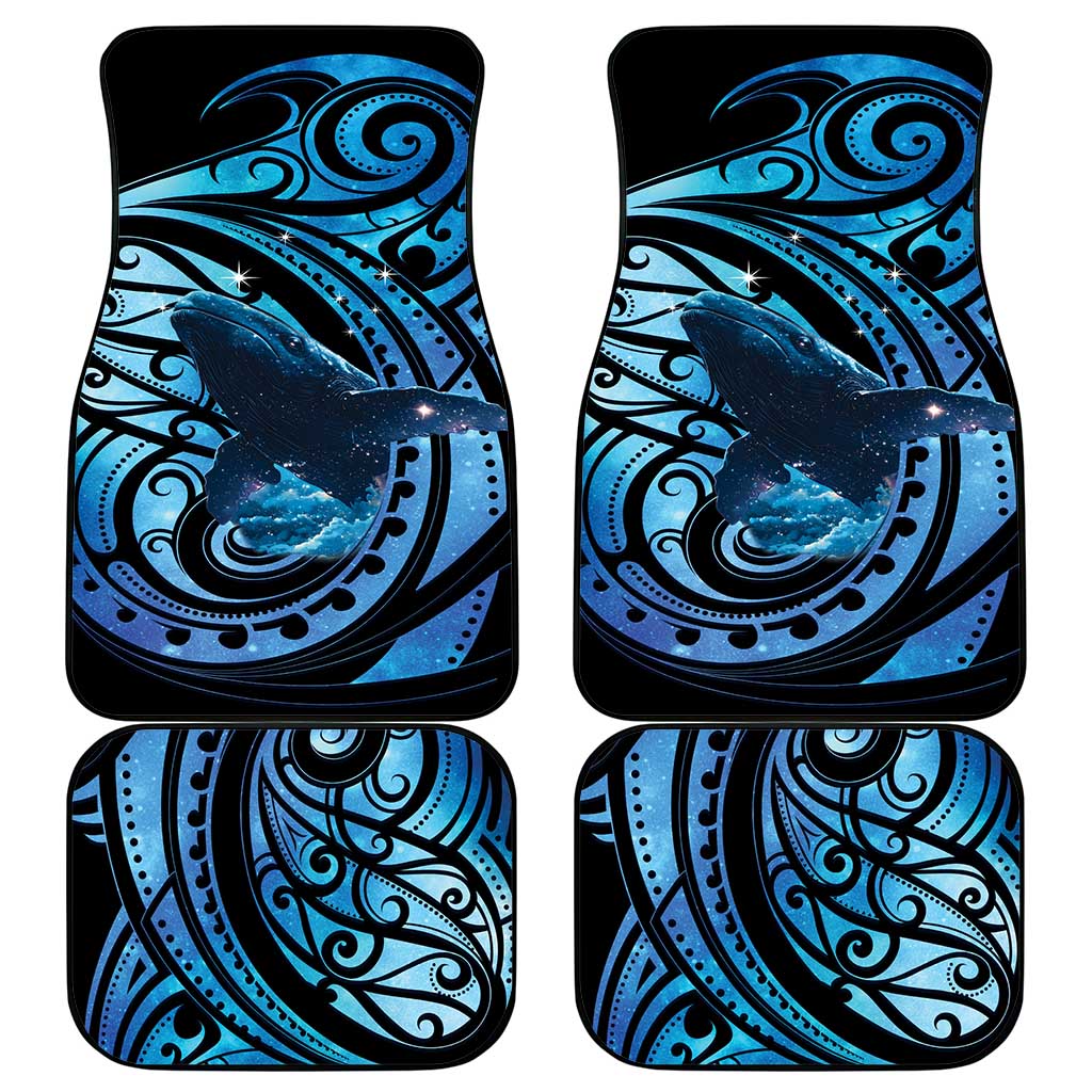 New Zealand Matariki Car Mats Maori Humpback Whale Galaxy LT22 - Polynesian Pride