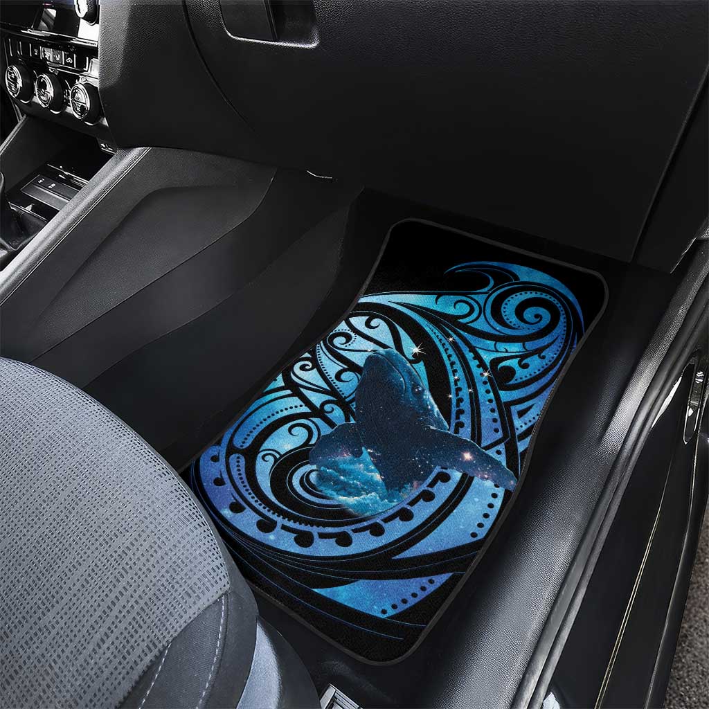 New Zealand Matariki Car Mats Maori Humpback Whale Galaxy LT22 - Polynesian Pride