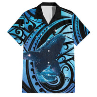 New Zealand Matariki Family Matching Tank Maxi Dress and Hawaiian Shirt Maori Humpback Whale Galaxy