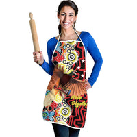 Papua New Guinea Pidgin Language Week Apron Halo Olgeta Tok Pisin Wik Bird Of Paradise Oro Batik LT22 - Polynesian Pride