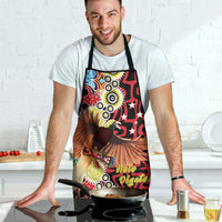 Papua New Guinea Pidgin Language Week Apron Halo Olgeta Tok Pisin Wik Bird Of Paradise Oro Batik LT22 - Polynesian Pride