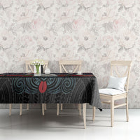 New Zealand Hei Tiki Christmas In July Tablecloth Pohutukawa Santa Xmas Polynesian Pattern