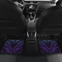 Personalised New Zealand Suicide Prevention Month Car Mats Maori Mauri Tu Mauri Ora Polynesian Pattern