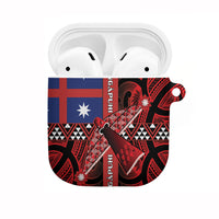 Aotearoa Iwi Ngapuhi AirPods Case Tuhoronuku Kite United Tribes Flag Maori Pattern