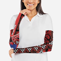 Aotearoa Iwi Ngapuhi Arm Sleeves Tuhoronuku Kite United Tribes Flag Maori Pattern