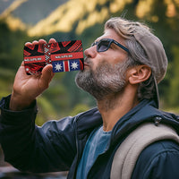 Aotearoa Iwi Ngapuhi 4 in 1 Can Cooler Tumbler Tuhoronuku Kite United Tribes Flag Maori Pattern