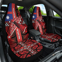 Aotearoa Iwi Ngapuhi Car Seat Cover Tuhoronuku Kite United Tribes Flag Maori Pattern