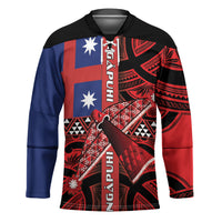 Aotearoa Iwi Ngapuhi Hockey Jersey Tuhoronuku Kite United Tribes Flag Maori Pattern