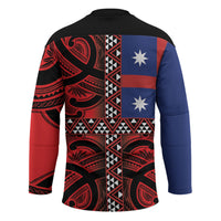 Aotearoa Iwi Ngapuhi Hockey Jersey Tuhoronuku Kite United Tribes Flag Maori Pattern