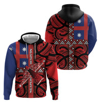 Aotearoa Iwi Ngapuhi Hoodie Tuhoronuku Kite United Tribes Flag Maori Pattern
