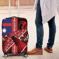 Aotearoa Iwi Ngapuhi Luggage Cover Tuhoronuku Kite United Tribes Flag Maori Pattern