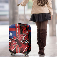 Aotearoa Iwi Ngapuhi Luggage Cover Tuhoronuku Kite United Tribes Flag Maori Pattern