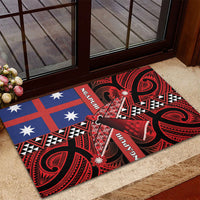 Aotearoa Iwi Ngapuhi Rubber Doormat Tuhoronuku Kite United Tribes Flag Maori Pattern