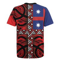 Aotearoa Iwi Ngapuhi Rugby Jersey Tuhoronuku Kite United Tribes Flag Maori Pattern