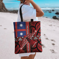 Aotearoa Iwi Ngapuhi Tote Bag Tuhoronuku Kite United Tribes Flag Maori Pattern