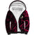 Hawaii Sherpa Hoodie Maui Islands Pacific Plumeria Pink Vibe LT9 Unisex Pink - Polynesian Pride