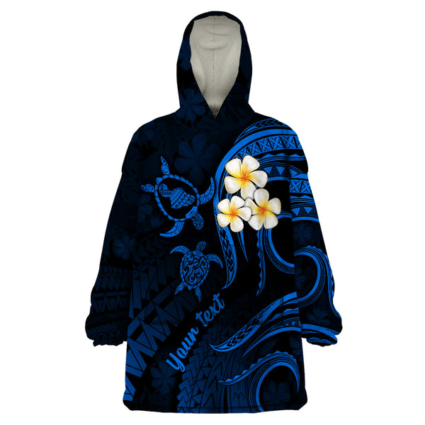 Personalised Molokai Hawaii Long Sleeve Button Shirt Polynesian Tattoo and Pacific Plumeria Gold Vibe LT9 main image 1