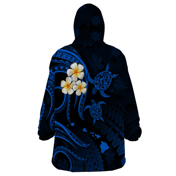 Personalised Molokai Hawaii Long Sleeve Button Shirt Polynesian Tattoo and Pacific Plumeria Gold Vibe LT9