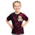 Hawaii Kid T Shirt Oahu Islands Pacific Plumeria Pink Vibe LT9 Pink - Polynesian Pride