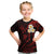 Hawaii Kid T Shirt Oahu Islands Pacific Plumeria Red Vibe LT9 Red - Polynesian Pride