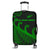 (Rachel Mohi-Davies) New Zealand Rugby Maori Luggage Cover Silver Fern Koru Vibes - Green LT8