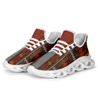 Malo e Lelei Tonga Clunky Sneakers Tongan Ngatu Tapa Cloth - Polynesian Pride