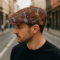 Malo e Lelei Tonga Jeff Hat Tongan Ngatu Tapa Cloth - Polynesian Pride