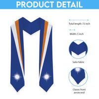 Marshall Islands Graduation Stole Flag Style LT05 - Polynesian Pride
