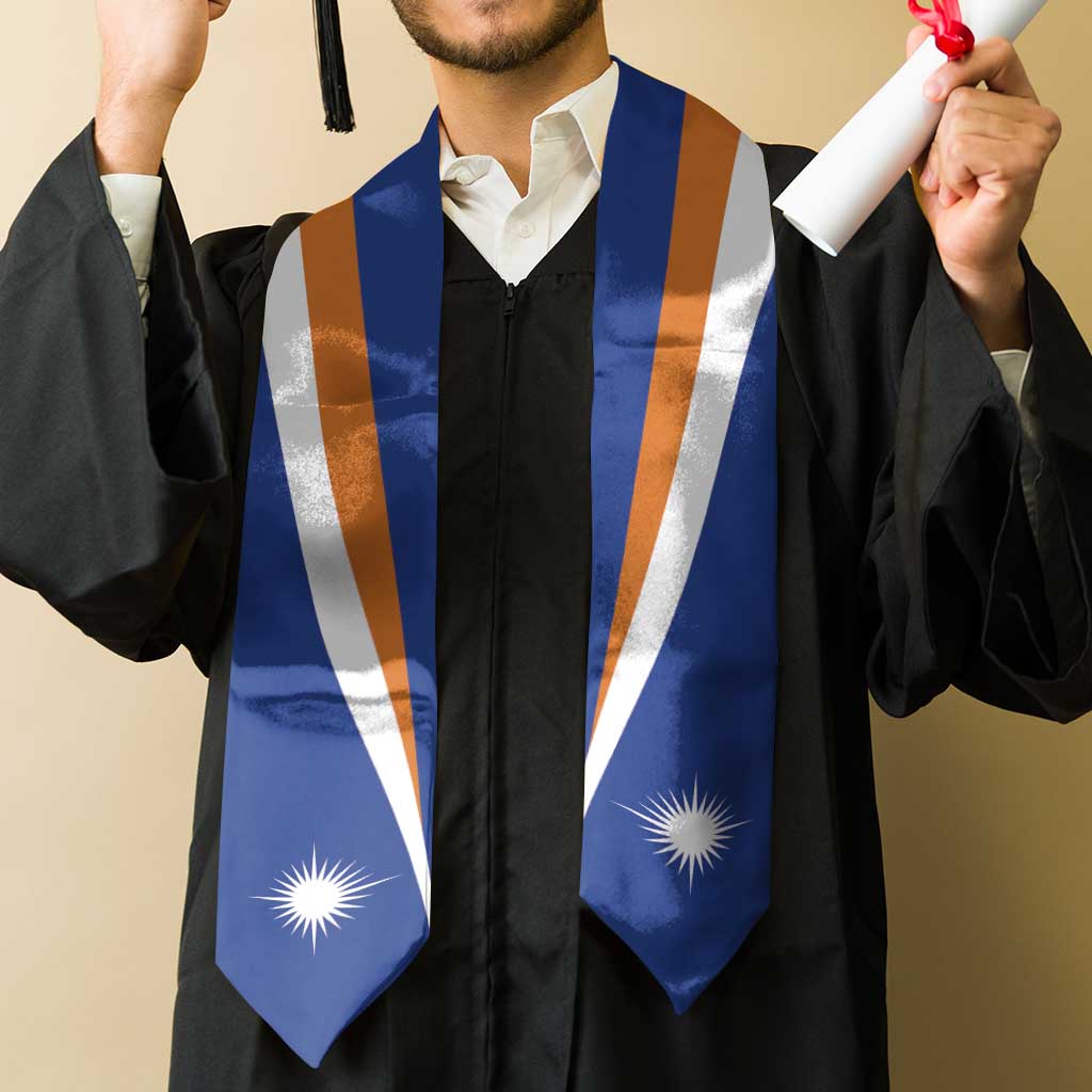Marshall Islands Graduation Stole Flag Style LT05 - Polynesian Pride
