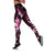 Matariki New Zealand Leggings Maori Pattern Pink Galaxy - Polynesian Pride