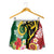 Melanesian Vanuatu Tribal Boar Tusk Shorts for Women Tropical Plants and Namele Motifs - Polynesian Pride