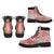 Mele Kalikimaka Hawaii Christmas All Season Boots Ulaula Seamless Floral Motif - Polynesian Pride
