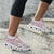 Mele Kalikimaka Hawaii Christmas Clunky Sneakers Akala Seamless Floral Motif - Polynesian Pride