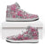 Mele Kalikimaka Hawaii Christmas High Sneakers AJ1 Akala Seamless Floral Motif - Polynesian Pride