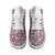 Mele Kalikimaka Hawaii Christmas High Sneakers AJ1 Akala Seamless Floral Motif - Polynesian Pride