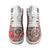 Mele Kalikimaka Hawaii Christmas High Sneakers AJ1 Ulaula Seamless Floral Motif - Polynesian Pride